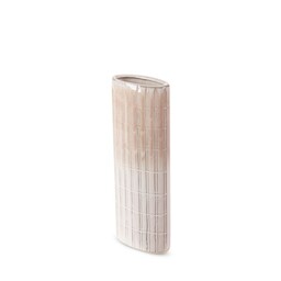 Eurofirany Wazon dekoracyjny 12x6x31 Edna kremowy