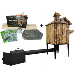 Wędzarnia Drewniana Duża Wędzarnia Ogrodowa Najnowszy Model Expert