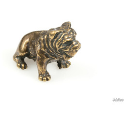 FIGURKA PIES BULDOG zwierzęta romantyczne pies (aj938)