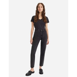 LEVI''S SZARE JEANSY MOM JEANS WYSOKI STAN 7/8