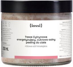 Iossi Trawa Cytrynowa Energetyzujący peeling cukrowy do ciała
