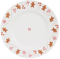 Orion Porcelanowy talerz deserowy PIERNICZEK 20 cm