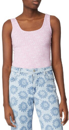 Top marki Guess model W2GP36-K1D81. Kolor Różowy, Odzież