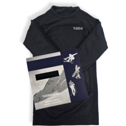 Todo Active Termoaktywna bluzka dziecięca z wełną merino,