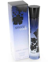 Giorgio Armani Code Woman, Próbka perfum