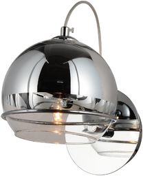 LAMPA ŚCIENNA KINKIET NOWOCZESNY CHROMOWANY VERONI