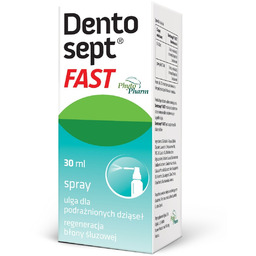 Dentosept Fast spray na podrażnione dziąsła, 30ml