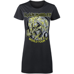 tunika IRON MAIDEN - KILLERS WORLD TOUR ciemnoszara-M