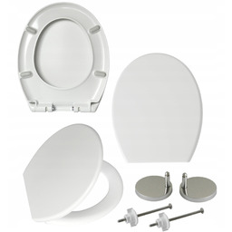Deska Wc Sedesowa Wolnoopadająca Twardy Duroplast do Koło