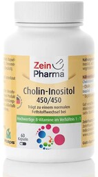 Choline-Inositol 450/450mg, Zein Pharma, 60 kapsułek