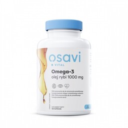 Osavi Vital Omega-3 Olej rybi 1000 mg, 120