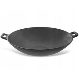 Wok Żeliwny Hq Duży Chiński Patelnia Azjatycka 2