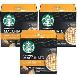 ZESTAW Kapsułki Nescafé Dolce Gusto STARBUCKS Caramel Macchiato