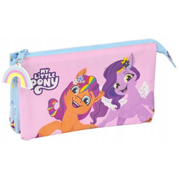 Piórnik 3 Przegrody Kucyki My Little Pony Saszetka