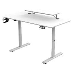 Ultradesk HIGHLANDER 120cm Regulacja wysokości Biały Biurko gamingowe