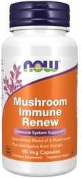 Immune Renew Mieszanka 8 Grzybów, Now Foods, 90