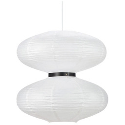 Markslöjd - Dual 2 Lampa Wisząca Biały/Czarny
