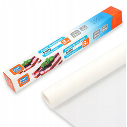 Papier do pieczenia 8 m Ravi, biały