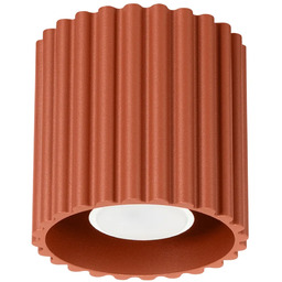 Lumes Czerwona lampa sufitowa w nowoczesnym stylu F9-T92