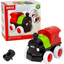 Lokomotywa Brio Steam & Go Train