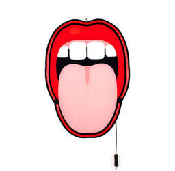 Seletti - Blow Tongue LED Lampa Ścienna