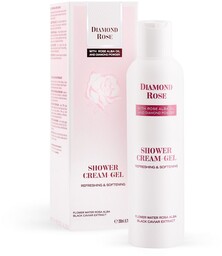 Kremowy żel pod prysznic odświeżający 200ml Diamond Rose