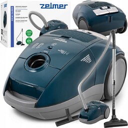 Odkurzacz Workowy Zelmer Sławek Szczotki Końcówki Akcesoria 800W