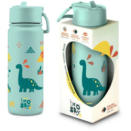 Brosky Kids Miętowa butelka na wodę dla dzieci