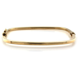 Złota bransoletka 585 KWADRATOWA bangle 5,7g