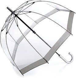 Fulton Parasol, Przezroczysty/Srebrny, 94 cm
