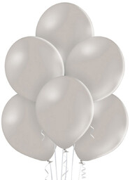 Balony lateksowe pastelowe szare - duże - 100