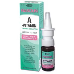 Nasolin A-Vitamin Tymianek-Eukaliptus Nawilżający i pielęgnujący aerozol