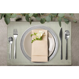 Komplet 4 serwetek bożonarodzeniowych zdobionych złotą nicią OSB-194-1