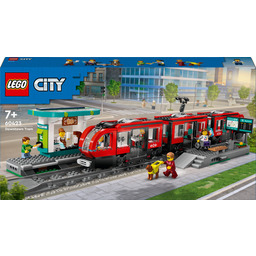Lego City 60423 Tramwaj miejski ze stacją