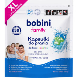 Bobini Family, kapsułki do prania do bieli