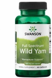 SWANSON Full Spectrum Wild Yam 400 mg (60