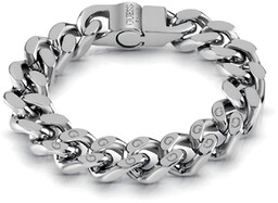 Biżuteria GUESS UMB70026-S. Bransoletka, Kolor szary. Mężczyzna.