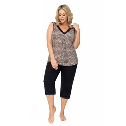 Piżama damska Plus Size Omena Donna