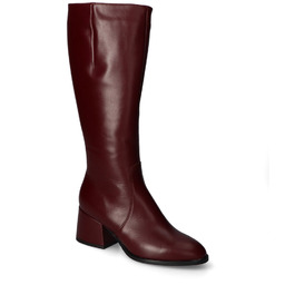 Kozaki Sala 20816/2459 Bordowe lico