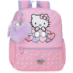 Hello Kitty Hearts & Dots Plecak szkolny Różowy