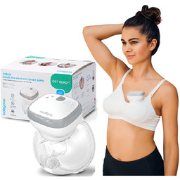 Babyono Laktator Muszlowy Elektryczny Bezprzewodowy 3-FAZOWY Shelly 1000