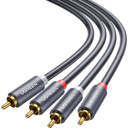 UGREEN Kabel 2xRCA - 2xRCA 2 m