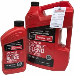 Olej silnikowy Motorcraft 5W30 5,67L Ford Lincoln Mercury