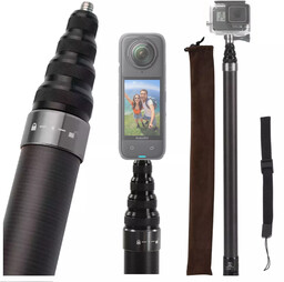 Teleskopowy kijek Selfie Stick Alogy do GoPro/DJI/Insta -