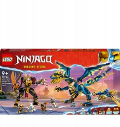 Lego Ninjago Smok żywiołu vs mech cesarzowej 71796