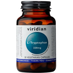 Suplement diety, Viridian L-Tryptofan 220 Mg 30 Kaps.
