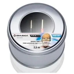 Oehlbach Crystal Wire T25/500 2x2,5mm 5m Kabel głośnikowy
