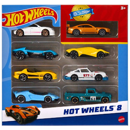 HW Samochodziki 8-pak Ast.