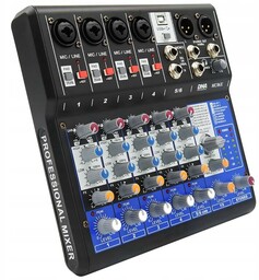 Dna MC06X analogowy mikser audio interfejs Usb 6