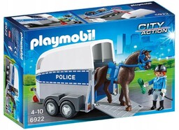 Playmobil City Action 6922 Policja Koń policyjny